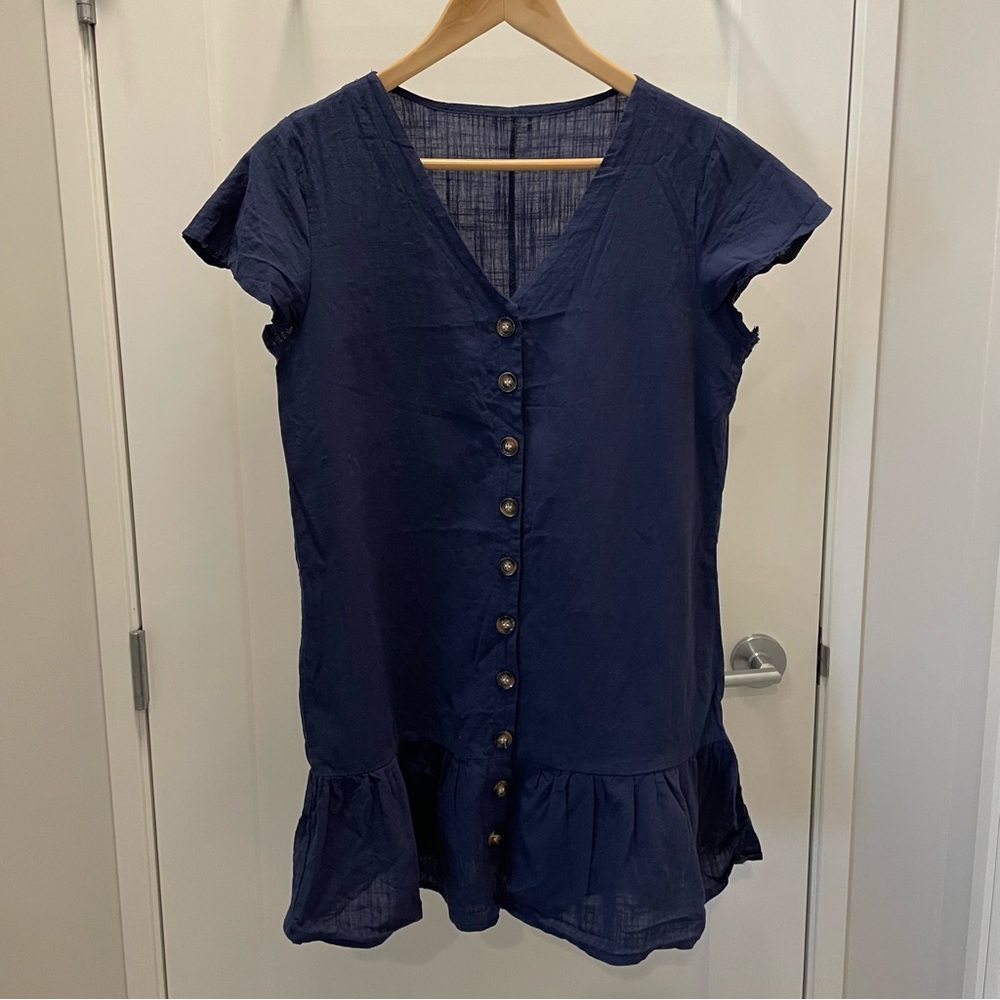 Laklook button-down dress